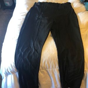 SHEIN black ankle pants